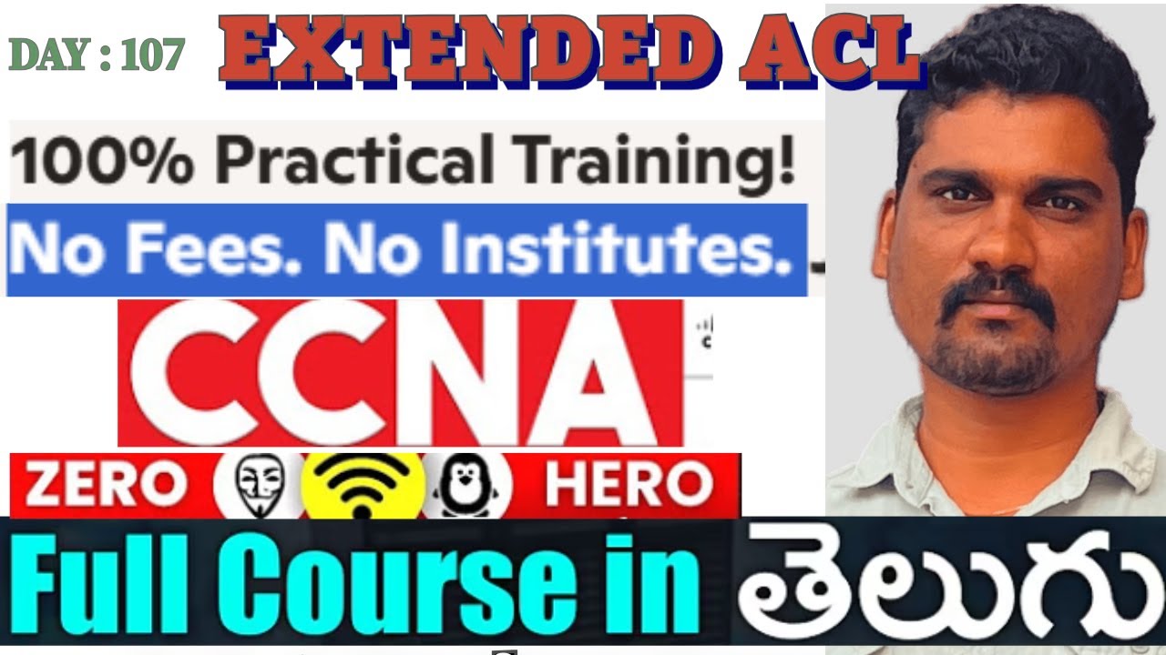 Free CCNA | How to Configure  Extended ACL in-depth Step by Step Solution |  @iampraveenreddy ​