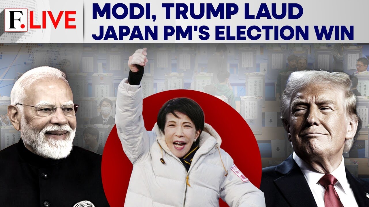 Japan PM Sanae Takaichi Wins Snap Elections, Modi, Trump & Meloni Extend Wishes | Firstpost Live
