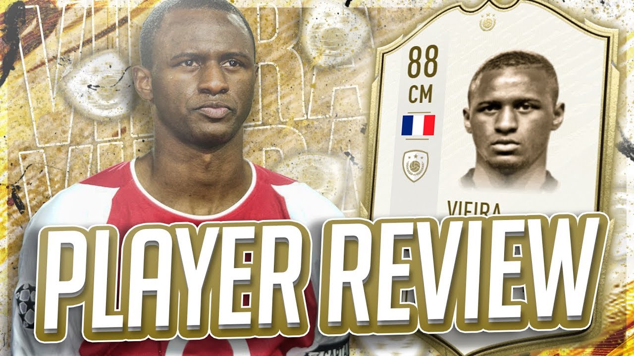 88 VIEIRA ICON PLAYER REVIEW! - FIFA 20 Ultimate Team