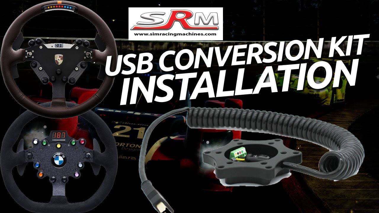 SRM Fanatec USB Conversion Kit Install/Tutorial