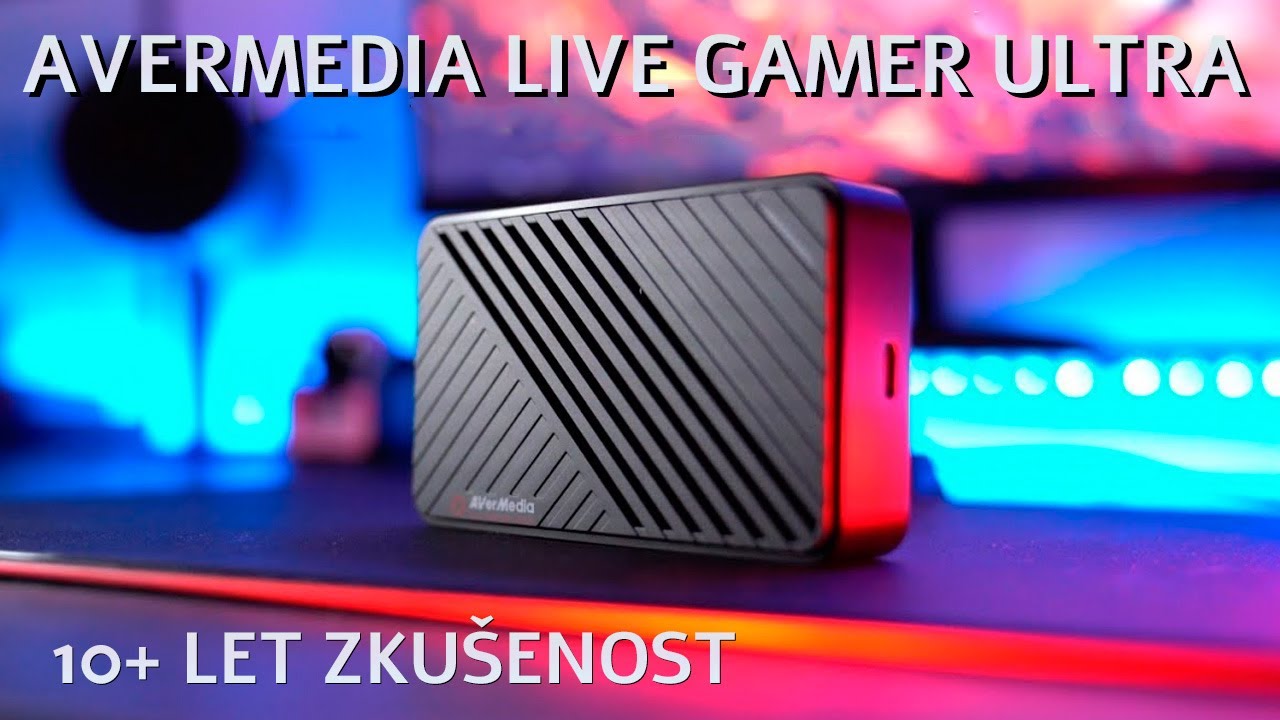 AVerMedia Live Gamer Ultra unboxing, test a moje zkušenosti s AverMedií
