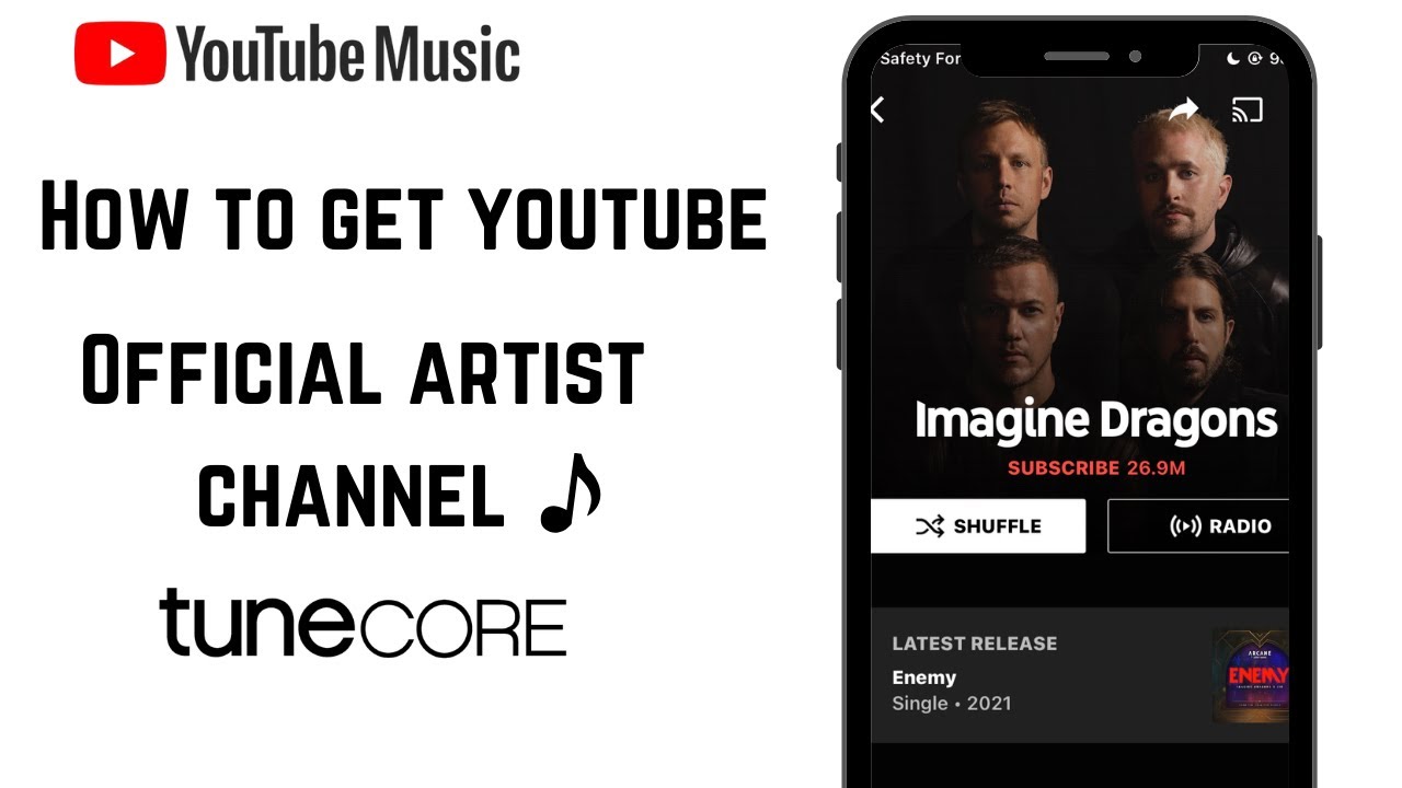 How to get youtube Official Artist Channel with Tunecore (Part 4)