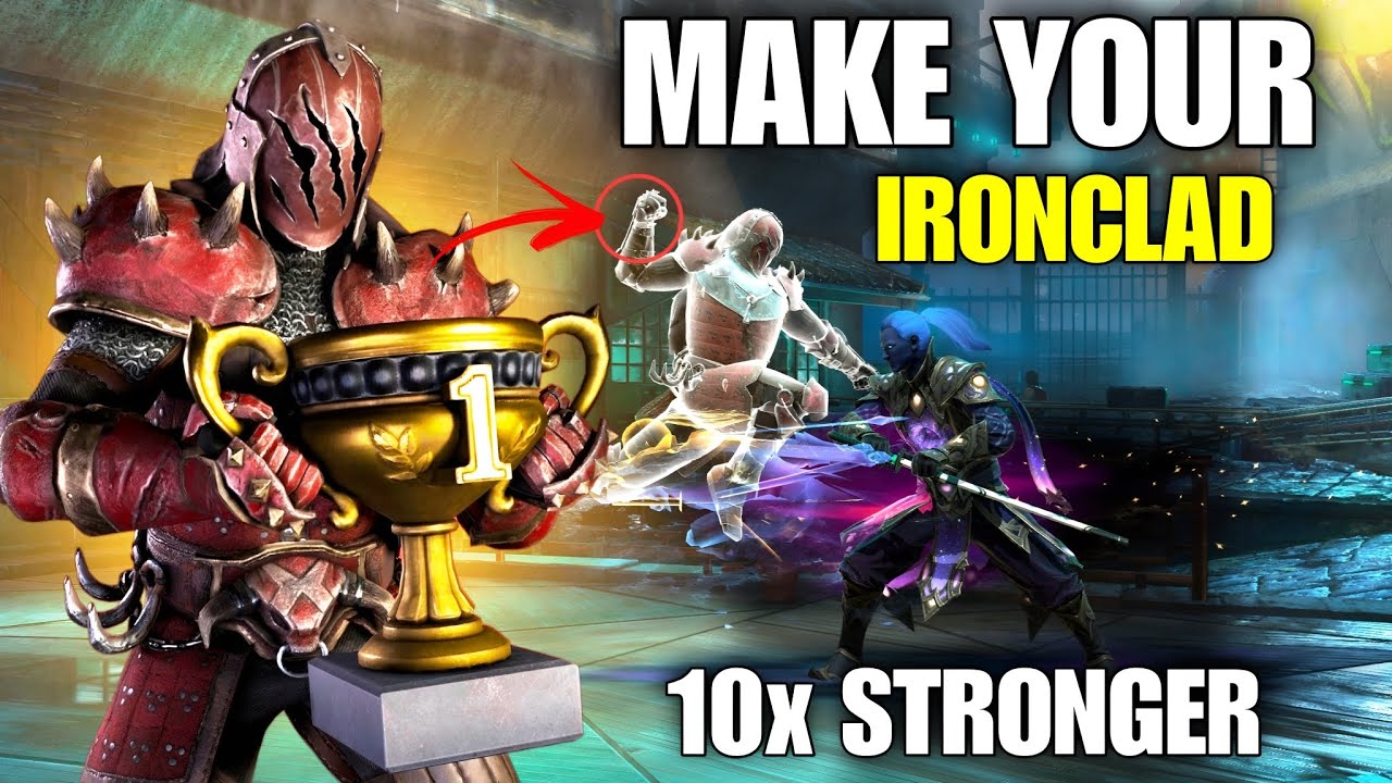Это оружие делает ваш IRONCLAD в 10 раз сильнее — Shadow Fight 4