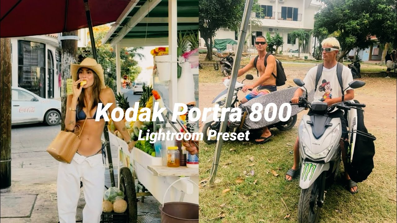 Kodak Portra 800 Lightroom Mobile Presets | Best Lightroom Preset for Instagram