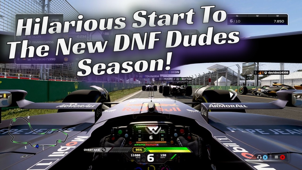 Australian Grand Prix - DNF Dudes League Race