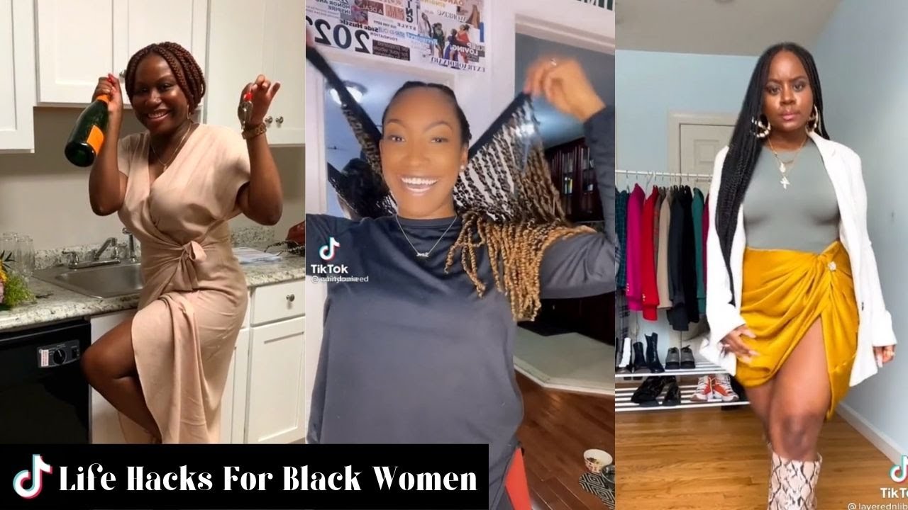 Random Life Hacks For Black Women | Black Girl TikTok