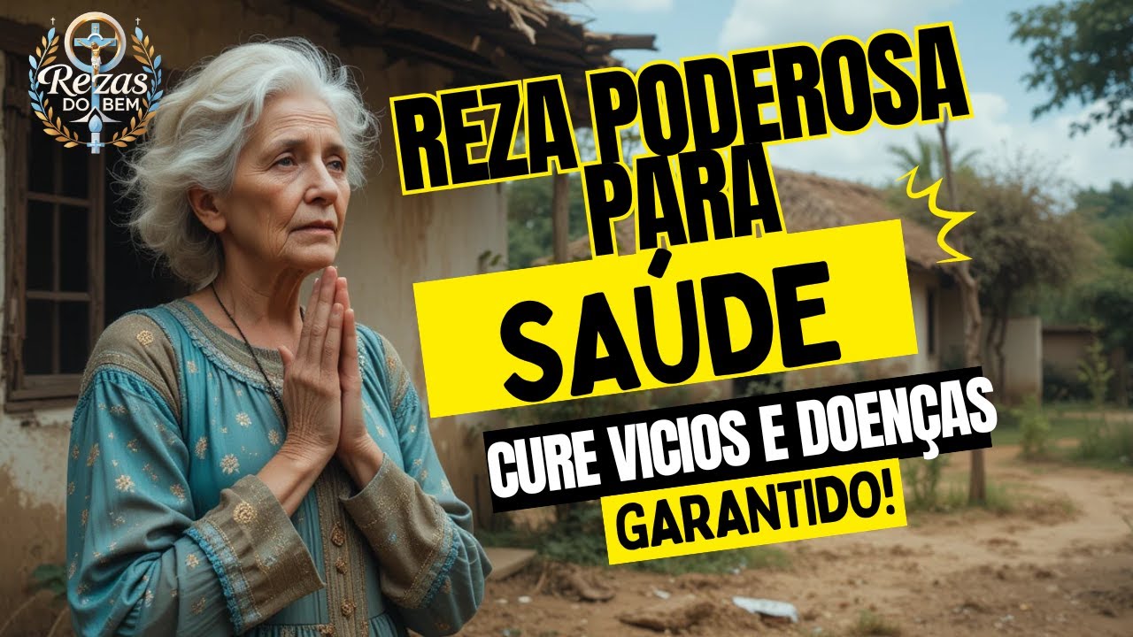 BENZIMENTO PARA SAÚDE - Poderosa oração forte para cura de doenças, tratar vícios e melhorar a vida.