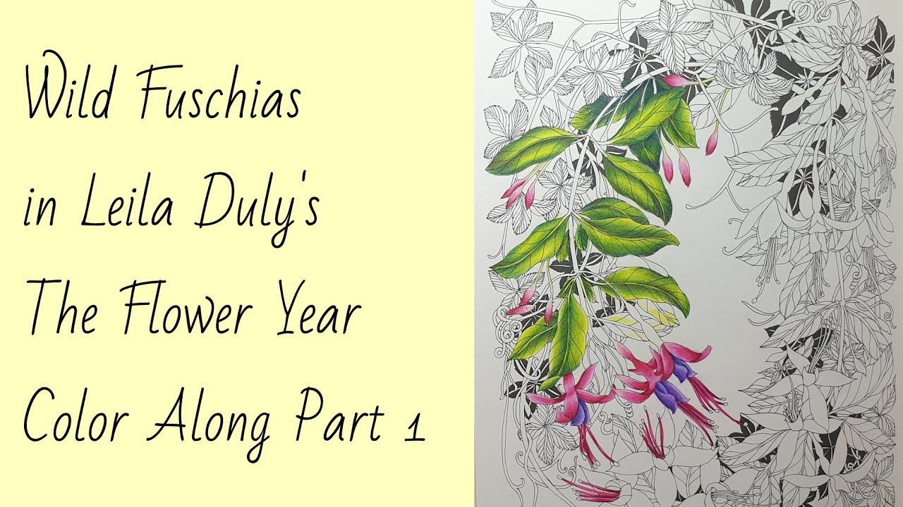 Wild Fuschias and Virginia Creeper | Flower Year Leila Duly | Part 1