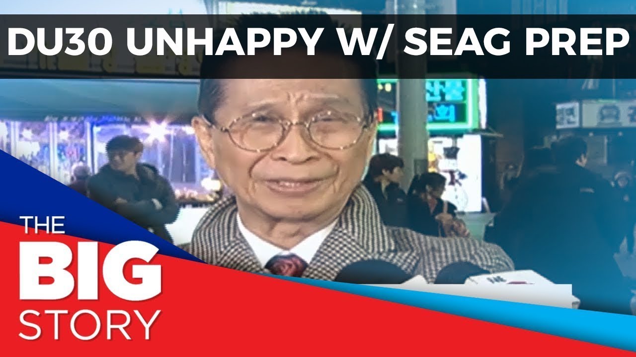 Palace: Pres. Duterte not pleased with SEA Games preparations