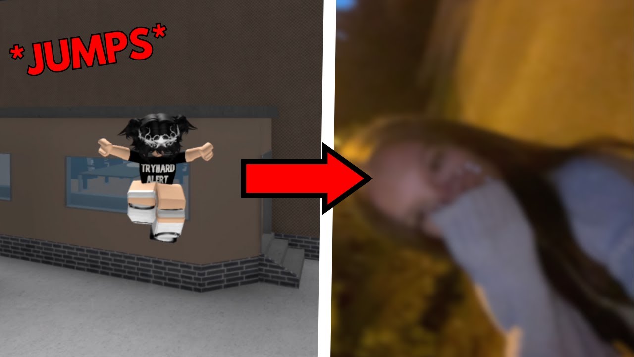 If I JUMP, I FACE REVEAL IRL.. (Murder Mystery 2)