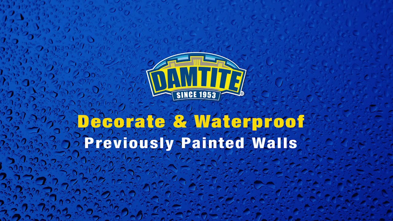 Damtite Powder & Latex Waterproofers for Pre Coated Concrete Block Walls