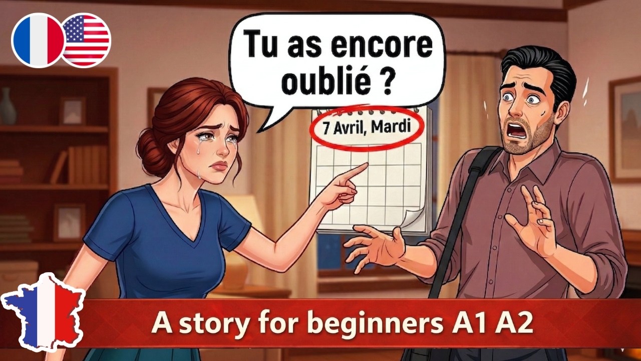 Improve Your French Listening | French Story for Beginners &ndash; La Surprise (A1 Level)
