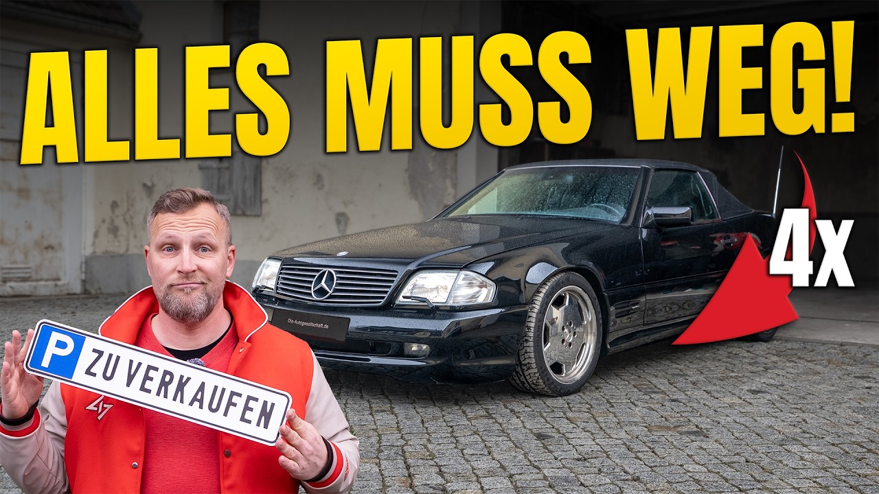 Die BALLERBUDEN müssen WEG❗️Sammler räumt die Garagen❗️Alle AUTOLEGENDEN kommen unter den HAMMER!