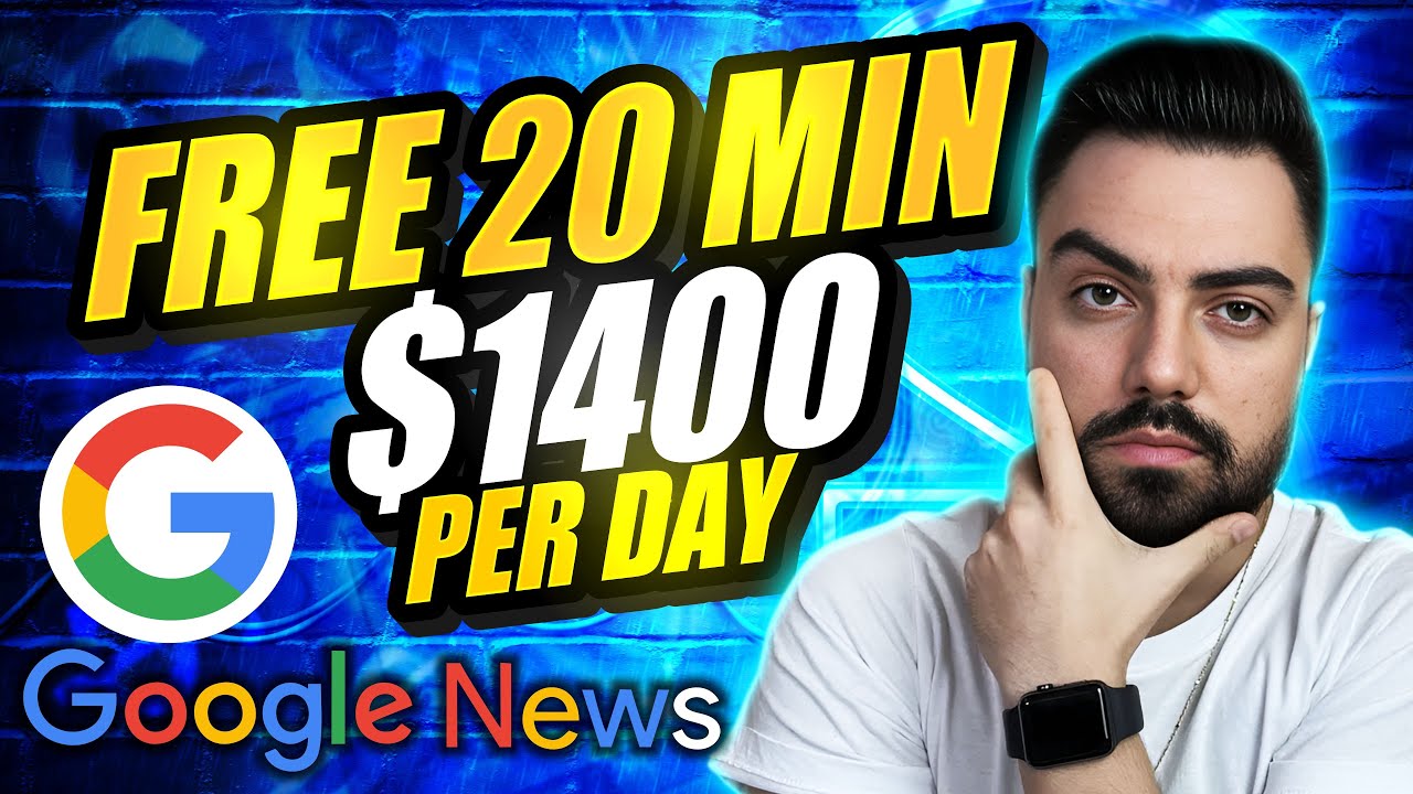 Earn $1400 PER DAY from Google News (FREE) - Make Money from Google 2025
