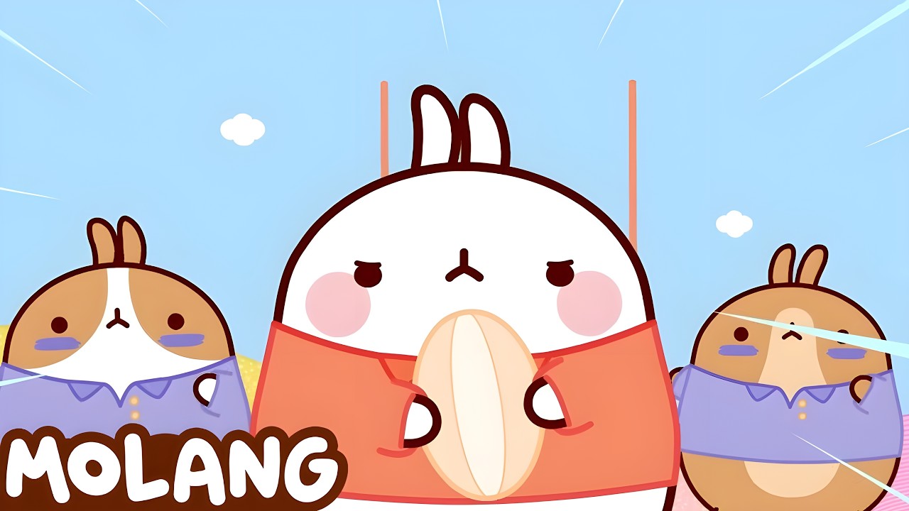 Molang e Piu Piu giocano a Rugby! 🏉 Cartone Animato Divertente per Bambini