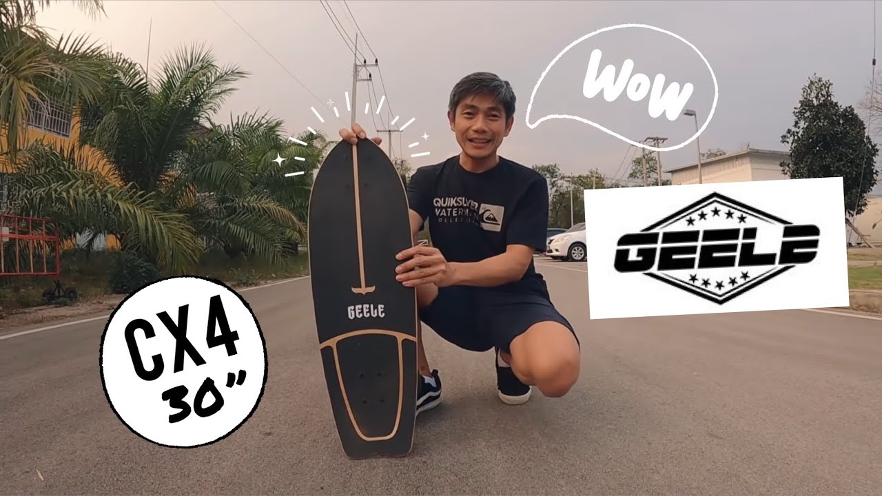 Geele CX4 30” Surfskate Review and Test Ride