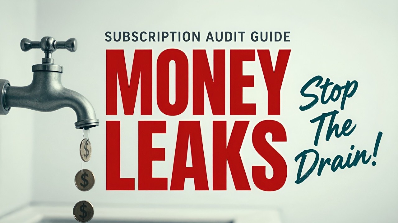 How i used subscription audit guide to track undetectable money loss