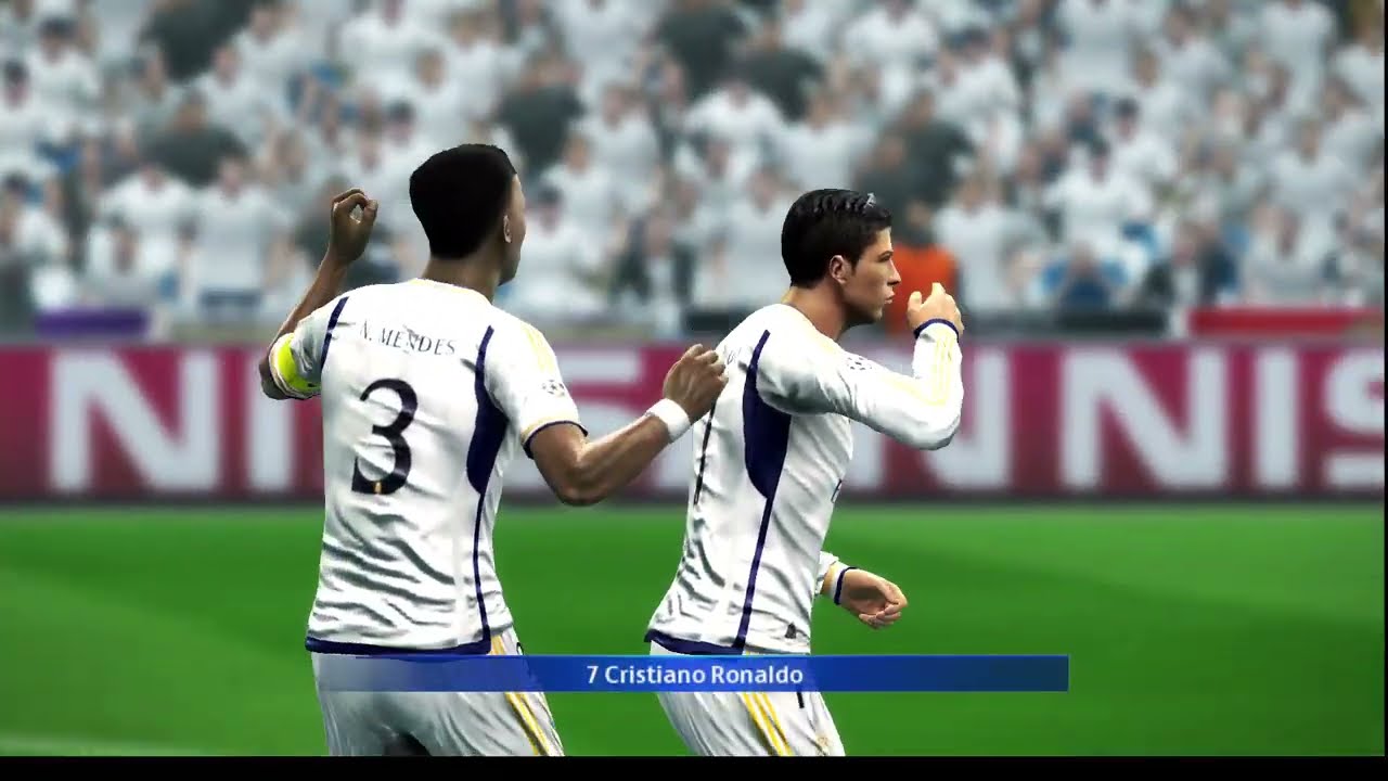 REAL MADRID 3-0 OLYMPIACOS UCL 2ND GROUP MATCH #realmadrid#olympiacos#pes2013#debruyne#isak#ronaldo