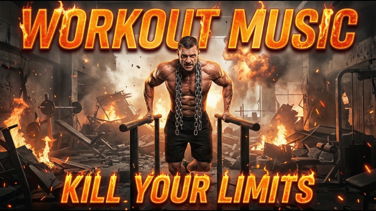 Best Fitness Music 2026 🏋️‍♀️ Gym Workout Motivation 🔥 High Energy Exercise Playlist