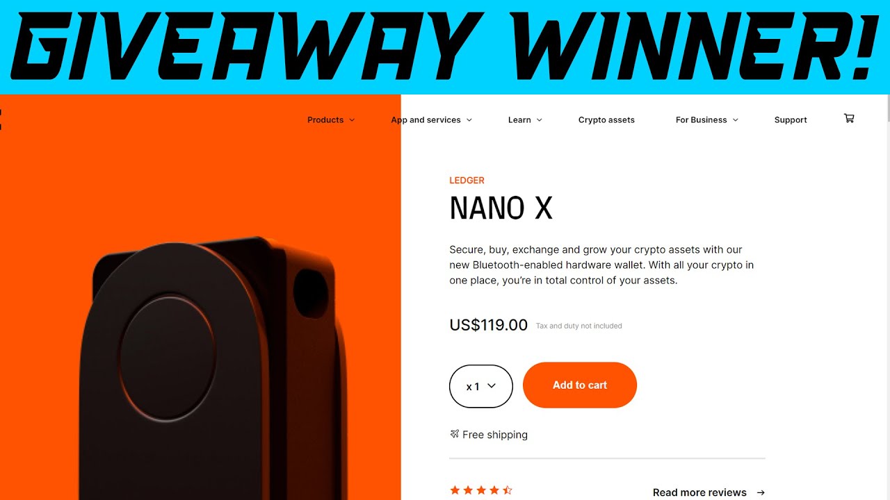 Nano X Giveaway Winner !
