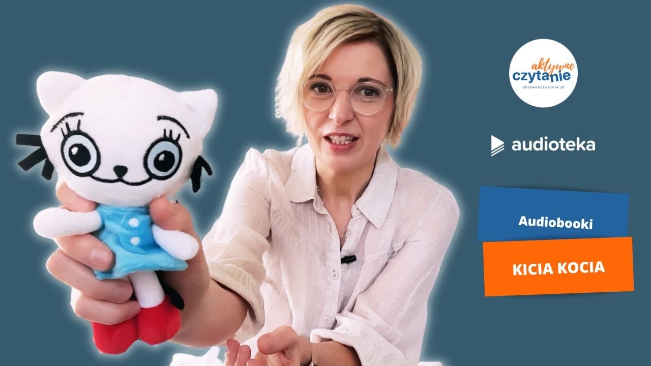 Kicia Kocia audiobooki DLA DZIECI czyta Maciej Stuhr – Aktywne Czytanie książki dla dzieci AUDIOTEKA