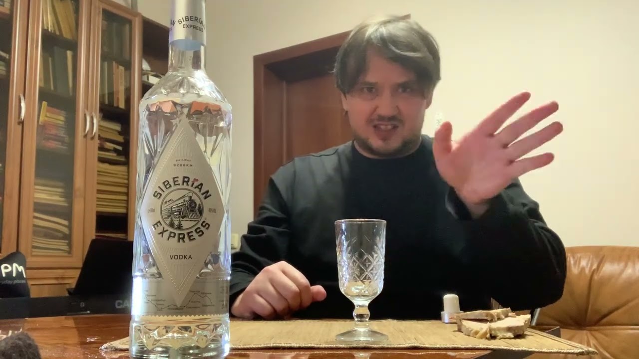 Водка «Сибирский экспресс» в новой бутылке
