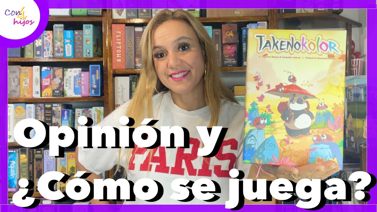 TAKENOKOLOR 🐼🌈 (Asmodee) Opinión y ¿Cómo se juega?