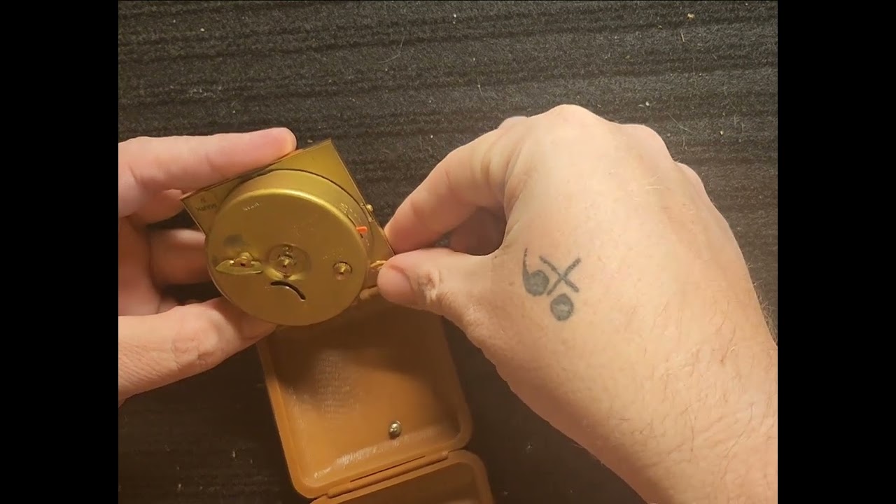 Seth Thomas Travel Clock find, and repair.