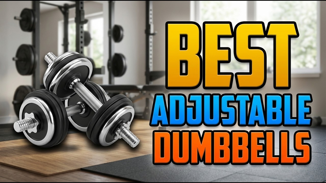 TOP  5 Best Adjustable Dumbbells For Home Gyms 2026