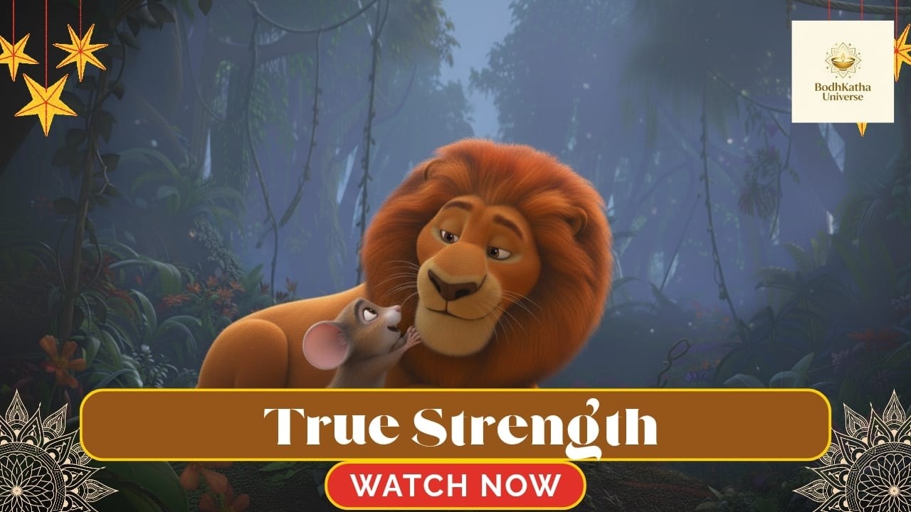 True Strength| 🦁🐭 सच्ची ताकत | 3D Hindi Moral Story