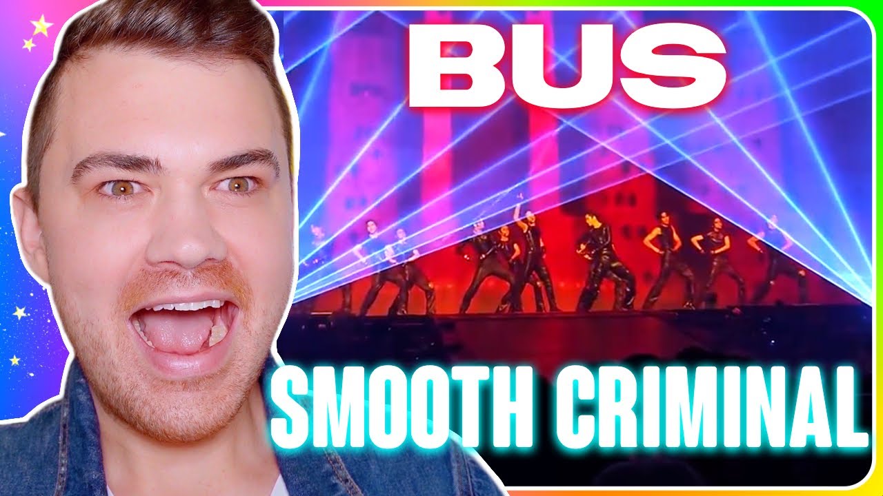 BUS - Smooth Criminal REACTION (Michael Jackson) - Light The World 1st Concert [THAI SUB]