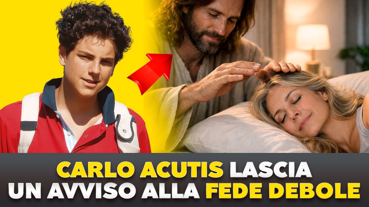 Carlo Acutis: l’allarme urgente per cattolici con la fede spenta (fai questo prima di dormire)