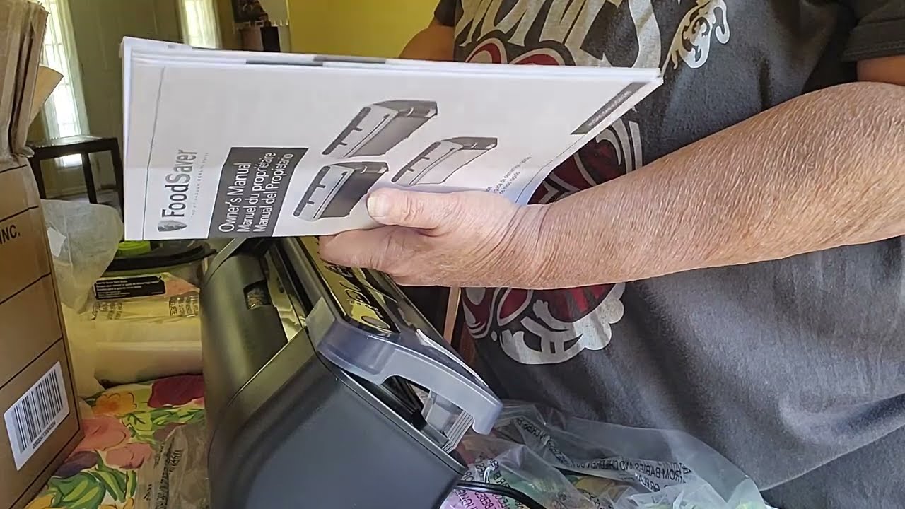 FoodSaver Elite All in One Liquid+ Vacuum Sealer Unboxing