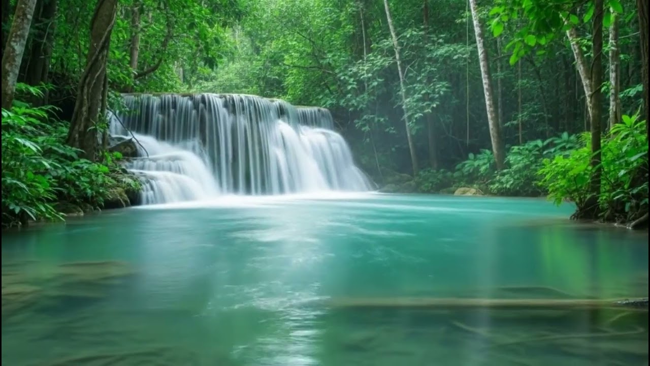 Calm Morning River Sounds & Birds Singing | Peaceful Nature Ambience for Focus & Inner Peace