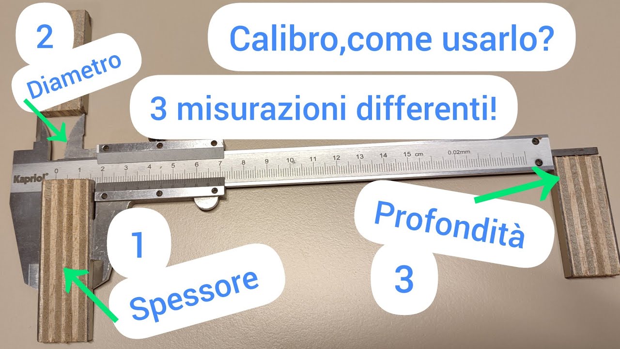 Come leggere il calibro