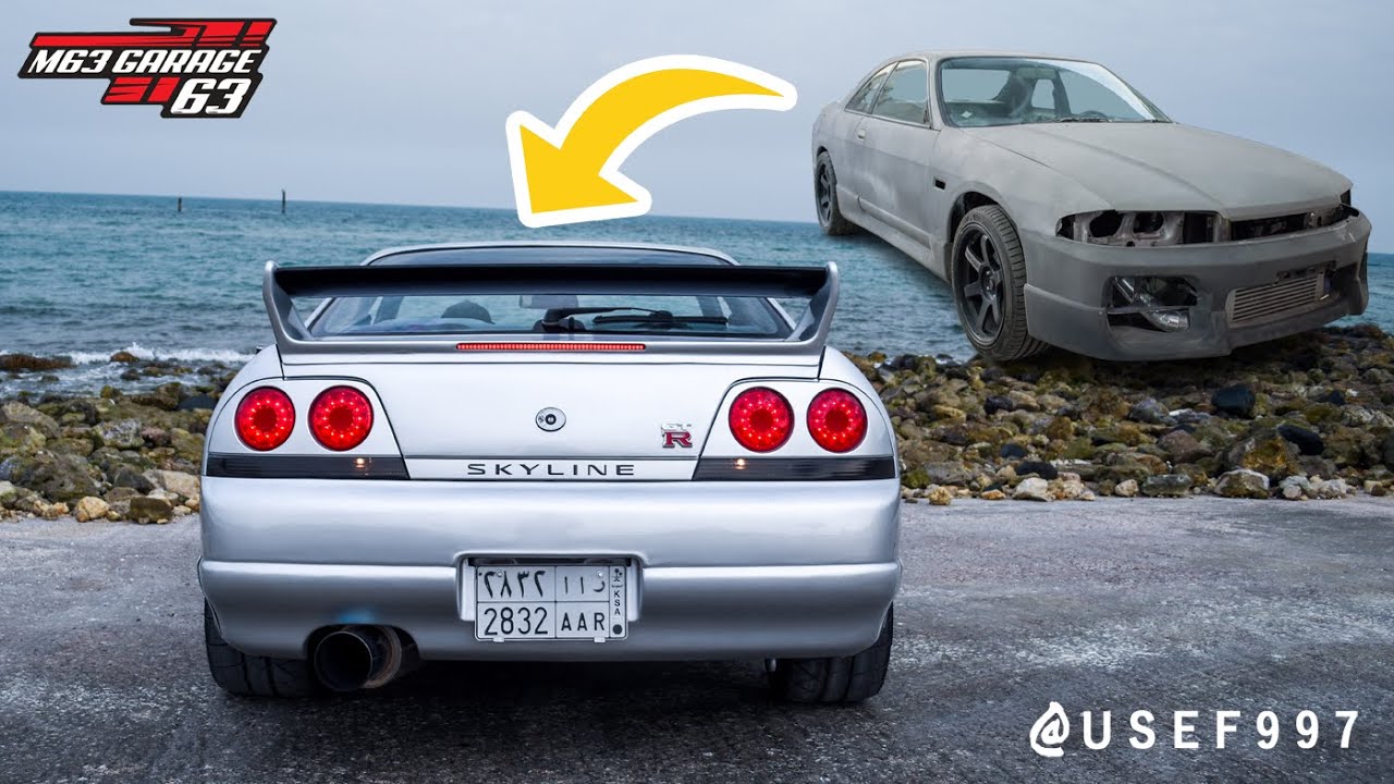 1996 Skyline R33 GTS: EPIC Full Restoration - From Rust to Glory! [LOUD🔥] @M63GARAGE  | @usef997