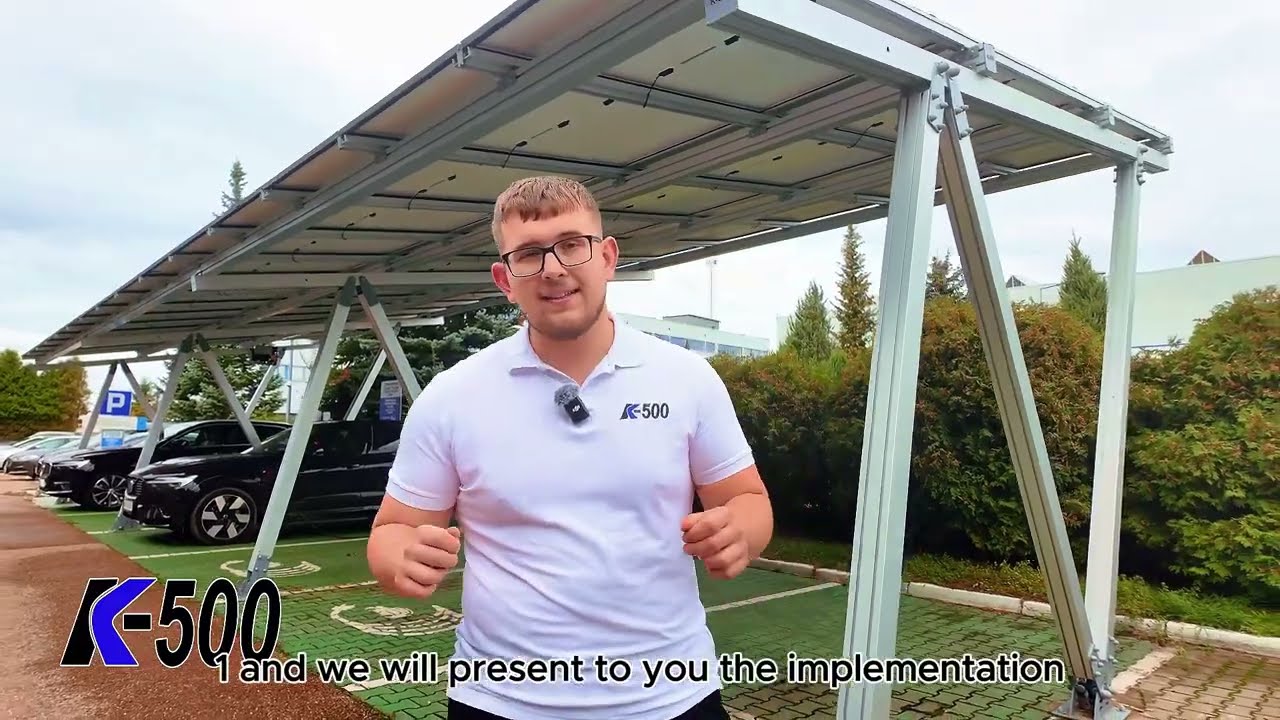 Wiata fotowoltaiczna - CARPORT X1 firmy K500