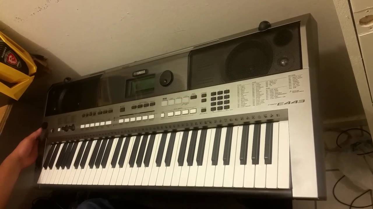 Yamaha Psr - E433, E443 y 453 tutorial resetear valores de fabrica
