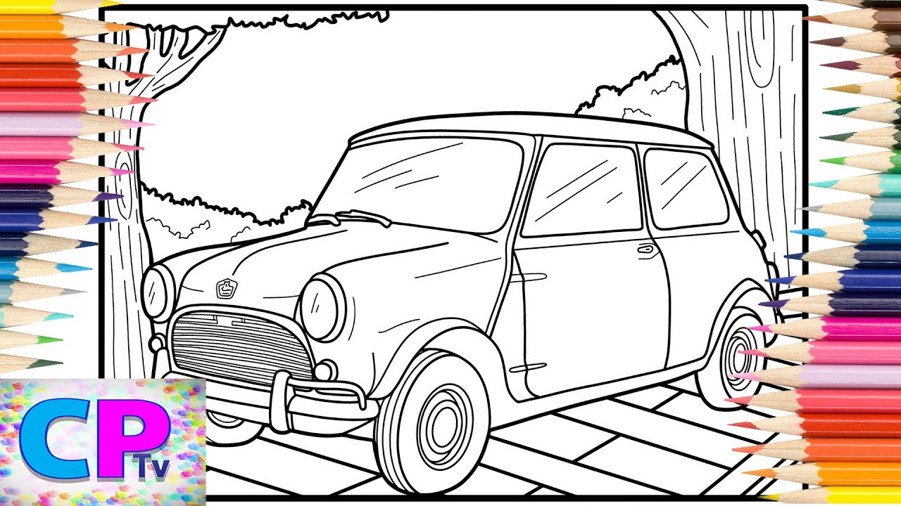 Mini Cooper Mk1 1963/Mini Cooper Car/Drawing of Mini Cooper/Elektronomia & RUD - Memory