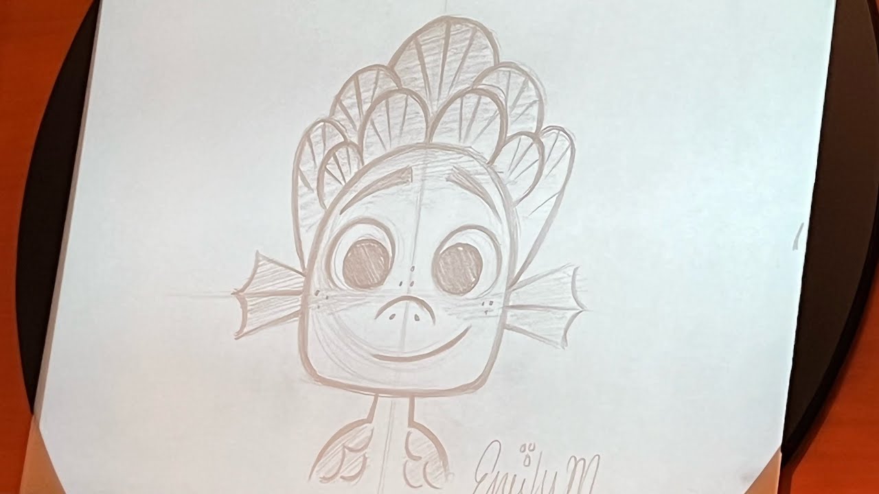 How to Draw Sea Monster Luca (Disney California Adventure Animation Academy FULL VIDEO)