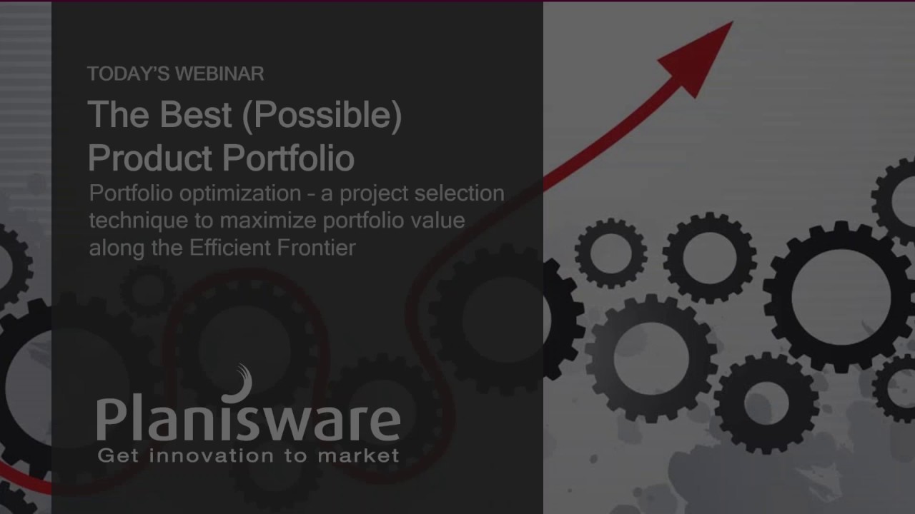Webinar: The Best (Possible) Product Portfolio