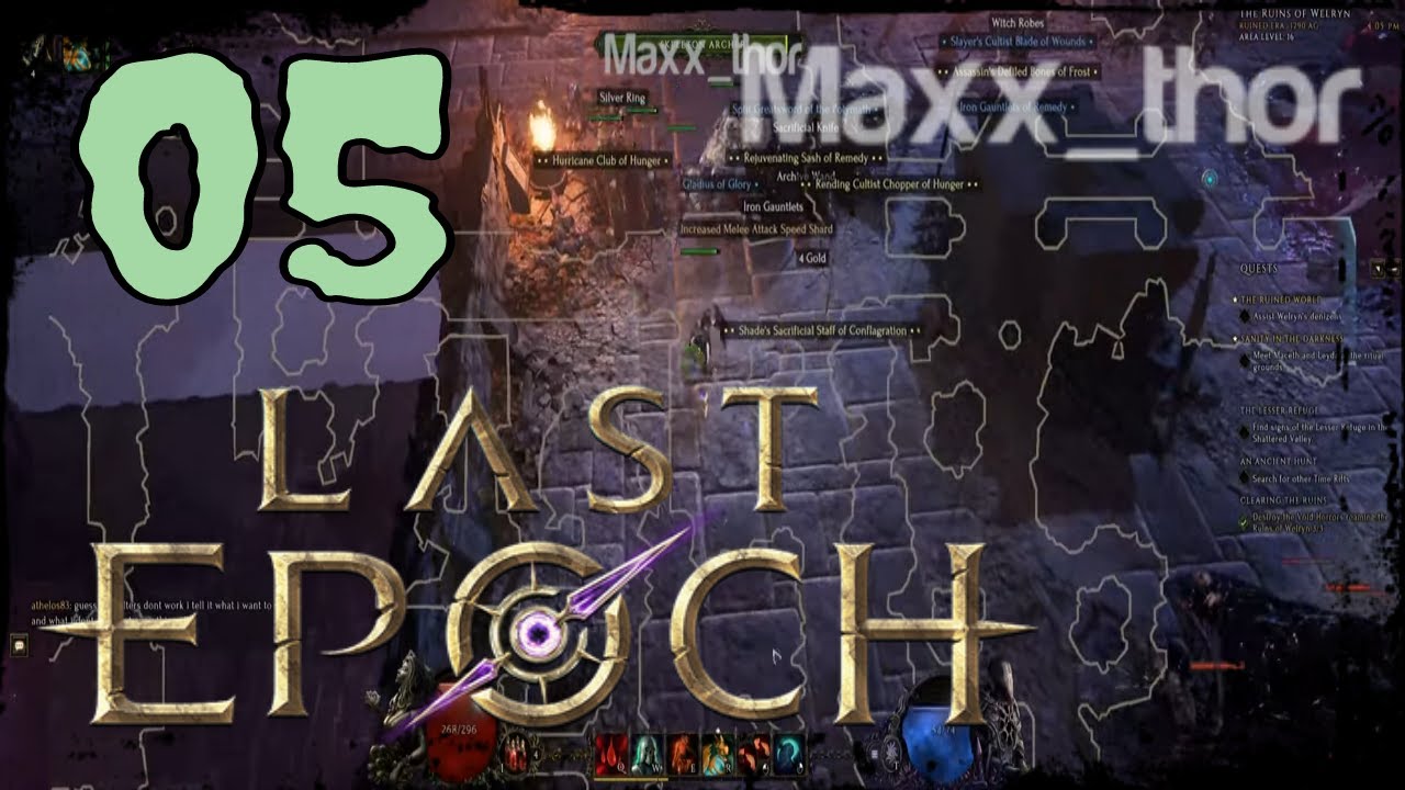 05 | Last Epoch | Fire Minion Necromancer | The Shattered Valley | Single Player Campaign