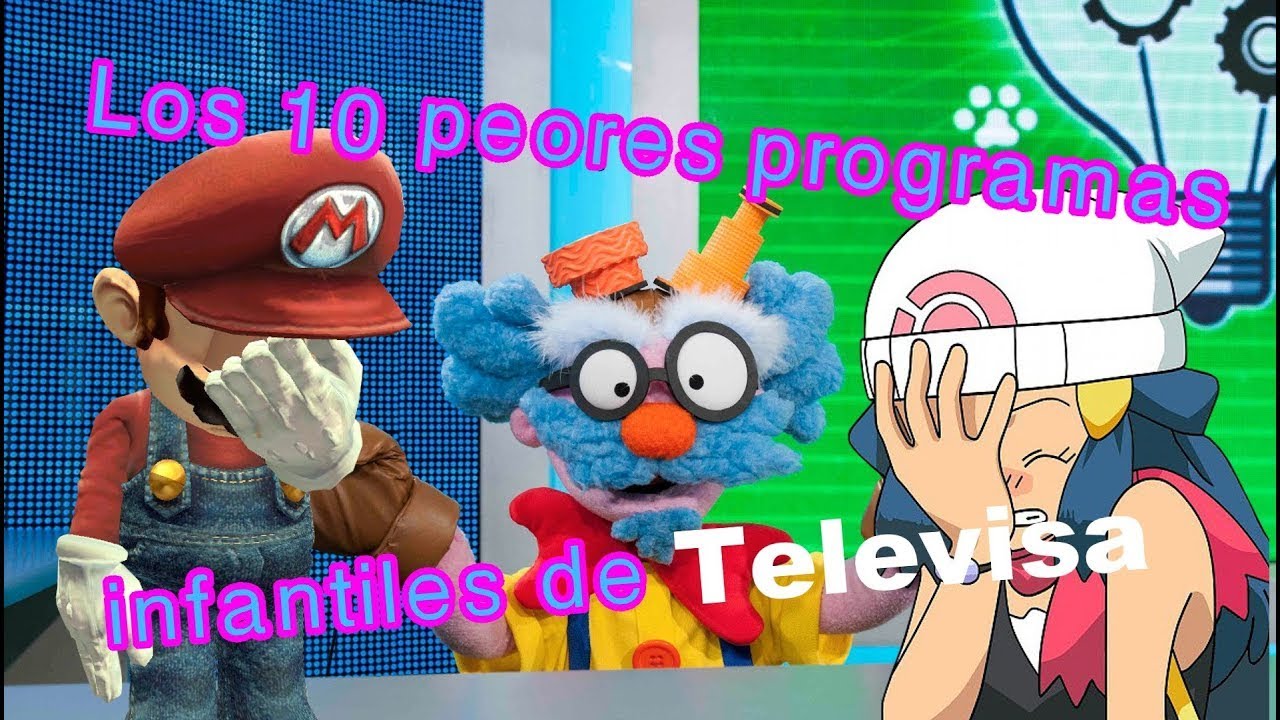 Los 10 peores programas infantiles de Televisa