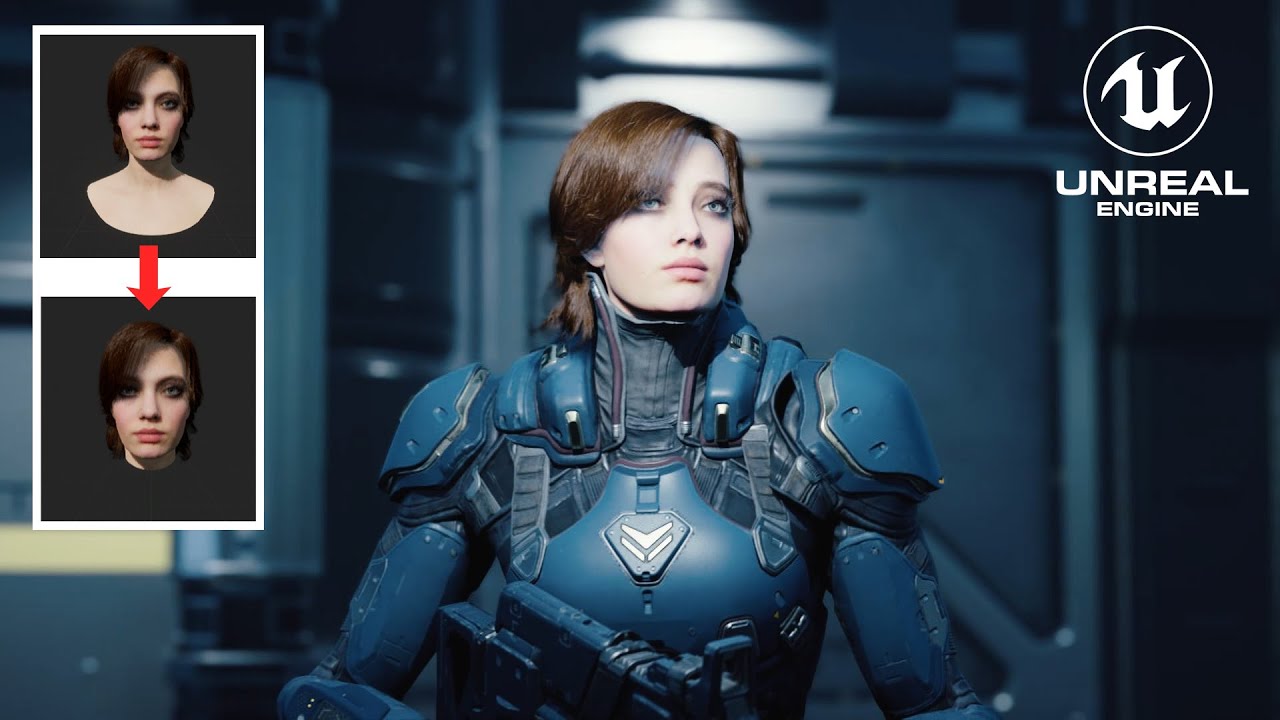 Tutorial: Attach Metahuman head to different body in Unreal (method 2) and remove neck and shoulders