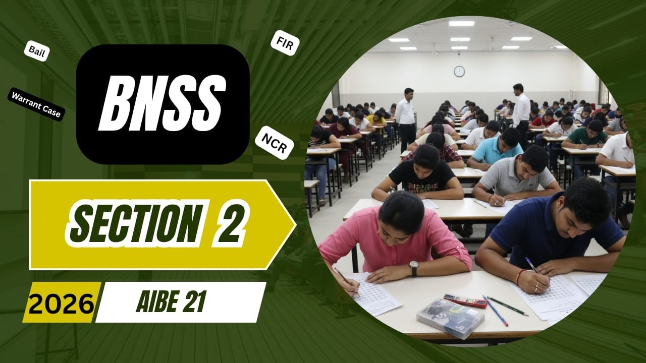 Section 2 BNSS | AIBE 21