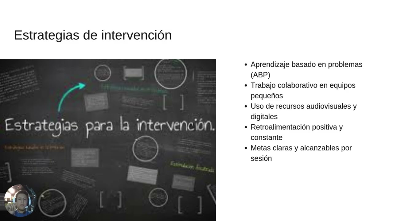 Plan de intervención docente
