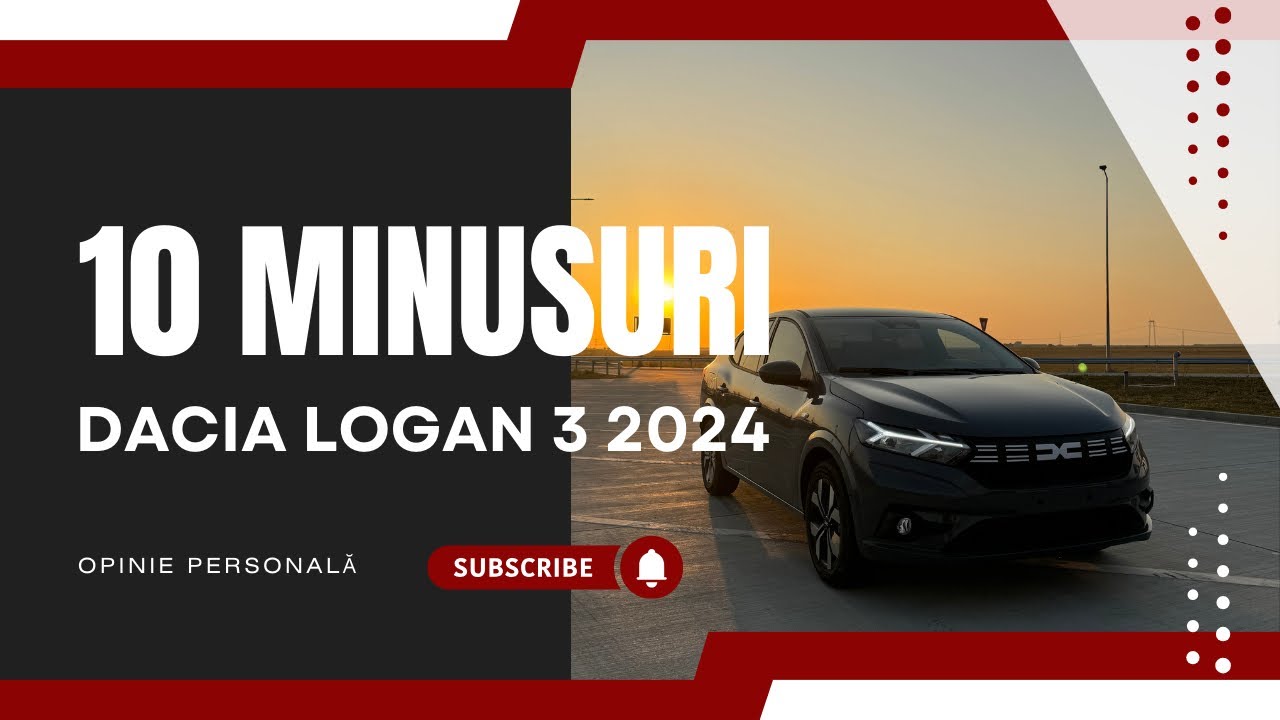 😱 TOP 𝟏𝟎 lucruri care 𝐍𝐔 îmi plac la 𝐃𝐚𝐜𝐢𝐚 𝐋𝐨𝐠𝐚𝐧 𝟑 𝟐𝟎𝟐𝟒 | Merită sau este ȚEAPĂ? 🤯🚗 #dacialogan