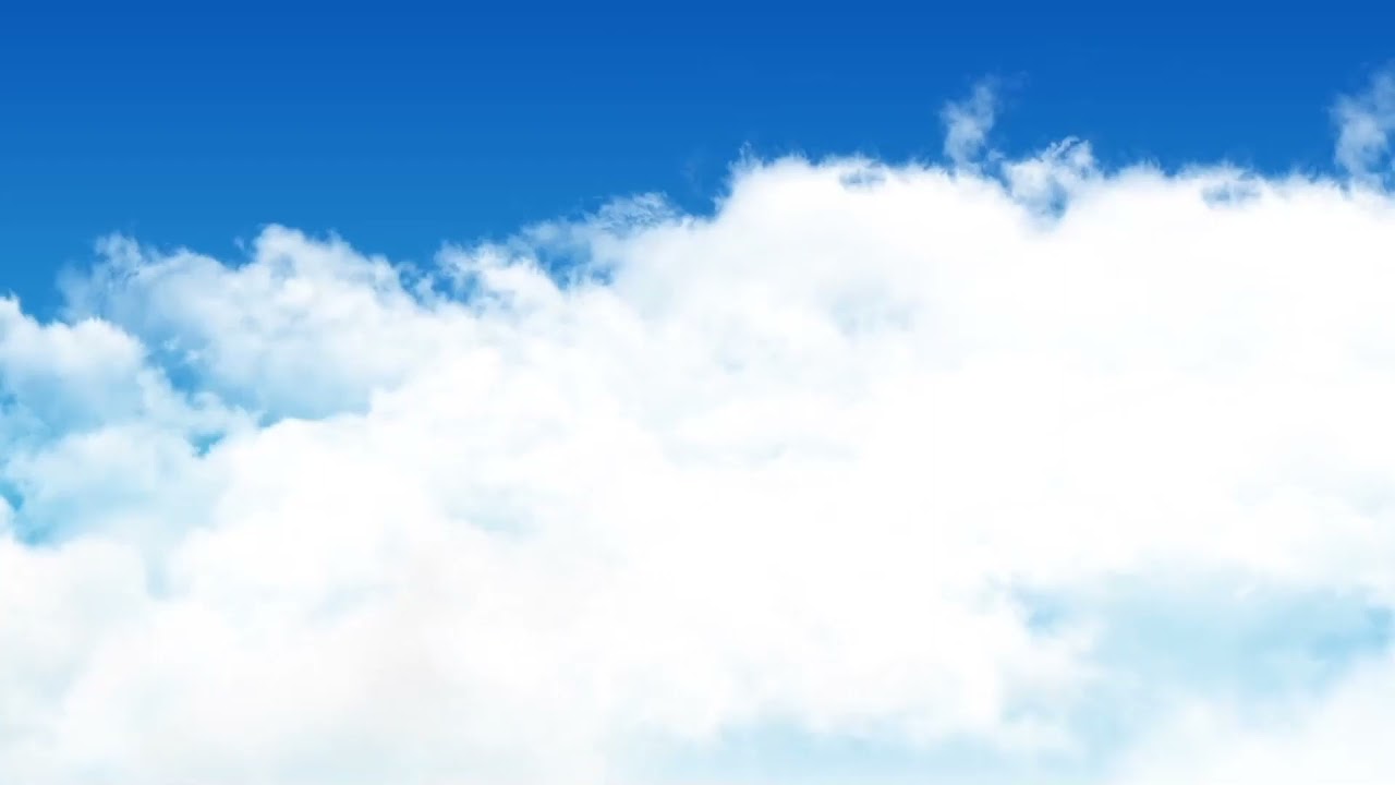 Puffy Clouds For Relaxation, Inspiration And Study⛅⛅⛅ #relax #zen #cloud