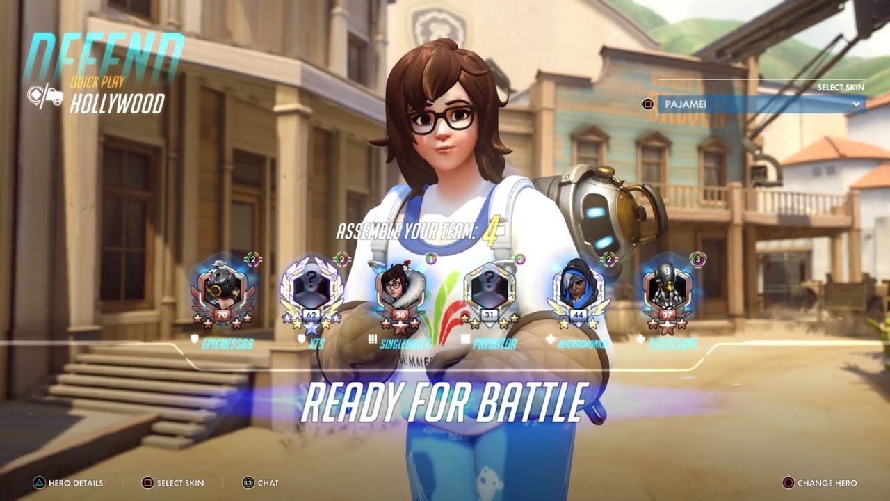 Overwatch Mei Gameplay No Commentary) (Ps5) (1080p)