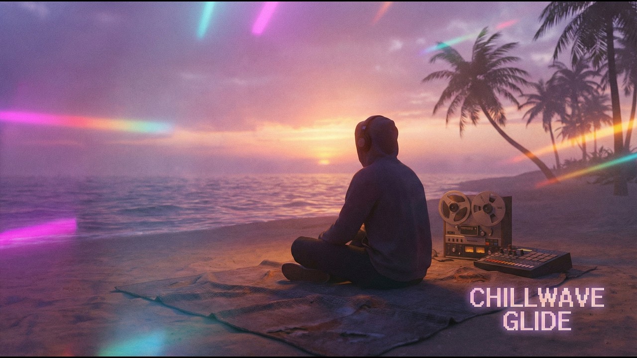 Saffron Sunset | 1 Hour Chillwave 🌅 Lo-Fi Beats to Study & Relax
